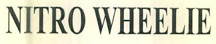Nitro Wheelie Device mark 3135089 Trademark