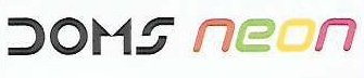 Doms Neon (label) Device mark 3125264 Trademark