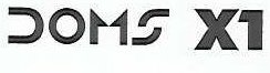 Doms X1 (label) Device mark 3125269 Trademark