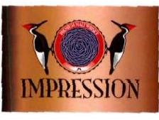 Impression (device Of Two Birds) Device mark 3095174 Trademark