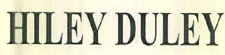 Hiley Duley Device mark 3135115 Trademark