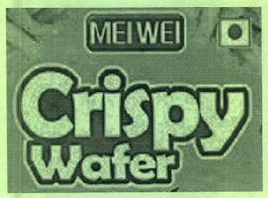 Mei Wei Crispy Wafer Device mark 3095324 Trademark