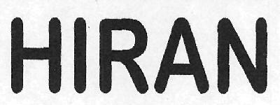 Hiran Device mark 3141534 Trademark
