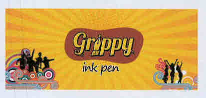 Grippy Ink Pen (with Device) Device mark 3151882 Trademark
