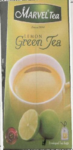 Marvel Tea Leamon Green Tea Device mark 3133142 Trademark
