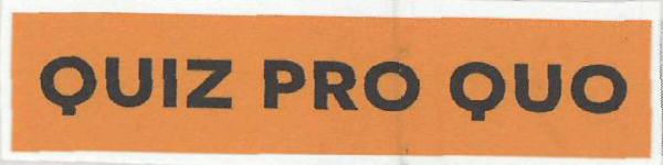 Quiz Pro Quo Device mark 3133155 Trademark