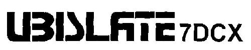 Ubislate 7dcx Device mark 3151107 Trademark