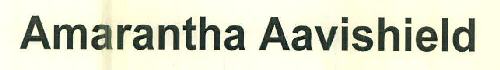 Amarantha Aavishield Device mark 3167335 Trademark