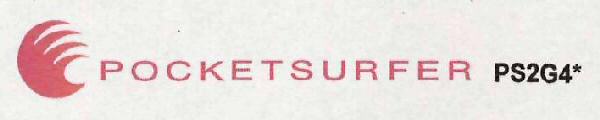 Pocket Surfer Ps2g4* Device mark 3151111 Trademark