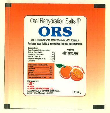 Ors Orange Flavour Device mark 3167357 Trademark
