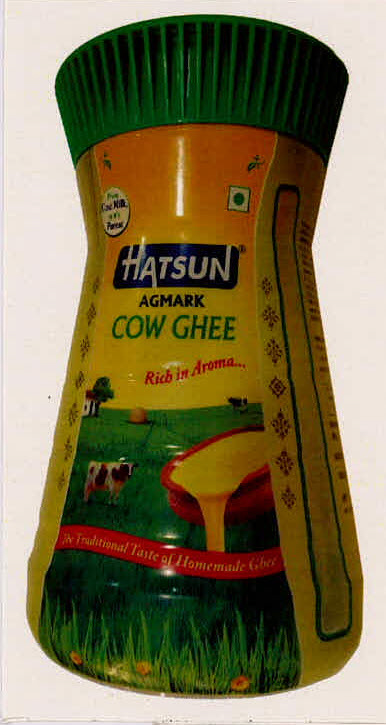 Hatsun Agmark Cow Ghee Device mark 3151021 Trademark