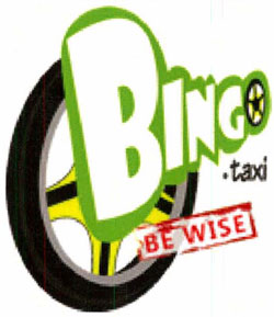 Bingo.taxi With Device Of Wheel Device mark 3164877 Trademark
