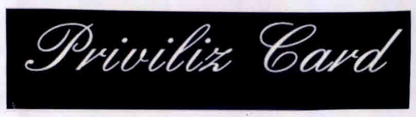 Priviliz Card Device mark 3164836 Trademark