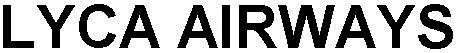 Lyca Airways Device mark 3164845 Trademark