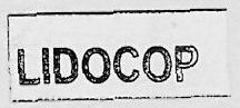 Lidocop Device mark 3149696 Trademark