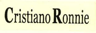 Cristiano Ronnie Device mark 3180457 Trademark