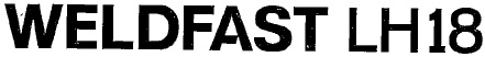Weldfast Lh18 Device mark 3181965 Trademark