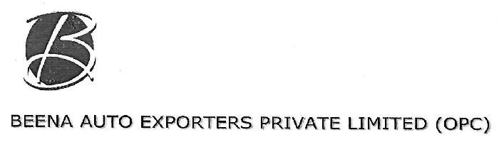 Beena Auto Exporters Private Limited (opc) Device mark 3157472 Trademark