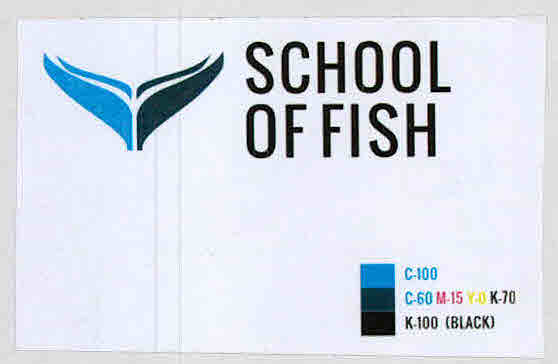 School Of Fish (with Device) Device mark 3142067 Trademark