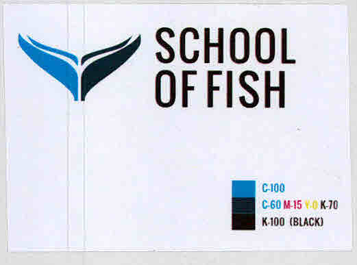 School Of Fish (with Device) Device mark 3142068 Trademark