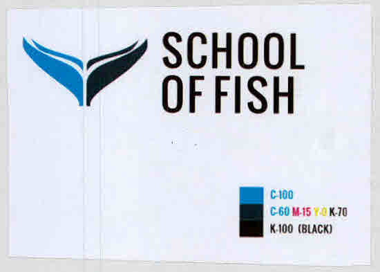 School Of Fish (with Device) Device mark 3142071 Trademark