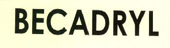 Becadryl Device mark 3165198 Trademark