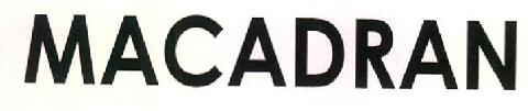 Macadran Device mark 3165215 Trademark
