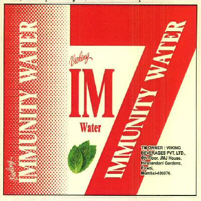 Im Immunity Water Device mark 3190948 Trademark