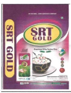 Srt Gold (label) Device mark 3174560 Trademark