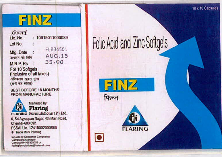 Finz Device mark 3174578 Trademark