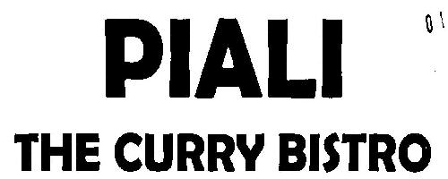 Piali The Curry Bistro Device mark 3198781 Trademark