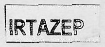Irtazep Device mark 3149701 Trademark