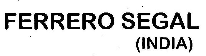 Ferrero Segal (india) Device mark 3188338 Trademark