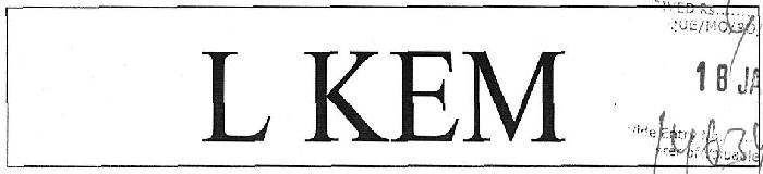 L Kem Device mark 3161231 Trademark
