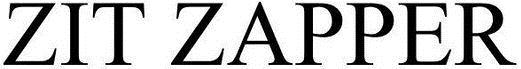 Zit Zapper Device mark 3182303 Trademark