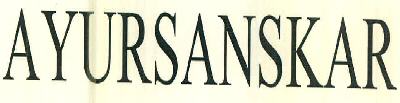 Ayursanskar Device mark 3169441 Trademark