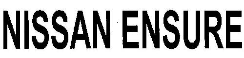Nissan Ensure Device mark 3196051 Trademark