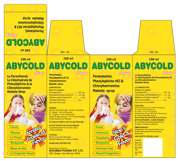 Abycold Device mark 3182365 Trademark
