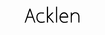 Acklen Device mark 3182375 Trademark