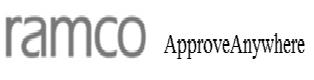 Ramco Approveanywhere Device mark 3166905 Trademark