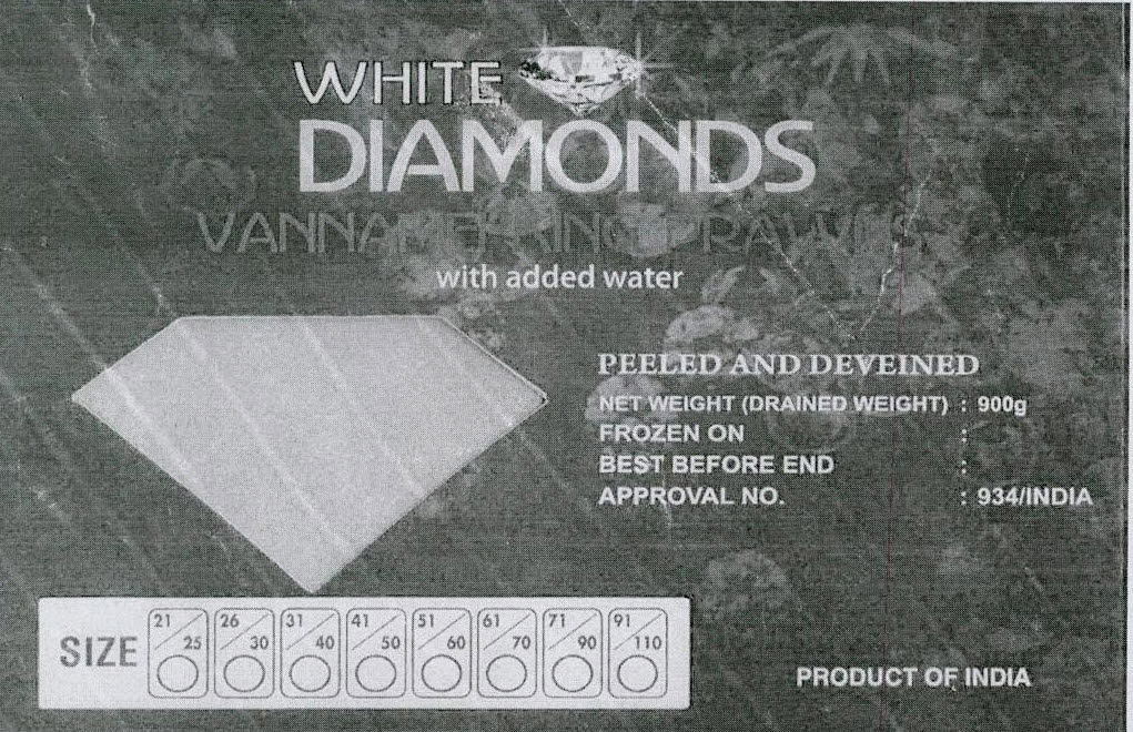 White Diamonds Device mark 3203805 Trademark