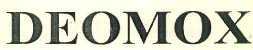 Deomox Device mark 3198906 Trademark