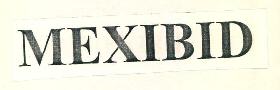 Mexibid Device mark 3198912 Trademark