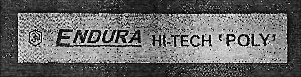 Endura Hi-tech 'poly' Device mark 3197744 Trademark