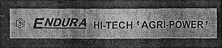 Endura Hi-tech 'agri-power' Device mark 3197748 Trademark