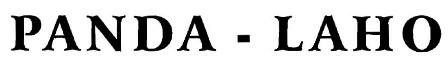 Panda-laho Device mark 3179713 Trademark