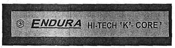 Endura Hi-tech K -core Device mark 3197755 Trademark