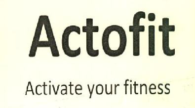 Actofit Activate Your Fitness Device mark 3213986 Trademark