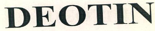 Deotin Device mark 3198937 Trademark
