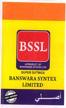 Bssl Banswara Syntex Limited Device mark 3197928 Trademark